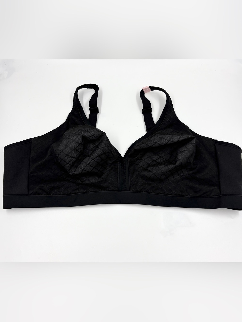 NWT Cacique Lane Bryant Unlined Full Coverage No Wire Bra Black 54D